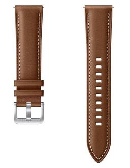 Refurbished Samsung Stitch Leather Band (22mm) - Reebelo Österreich