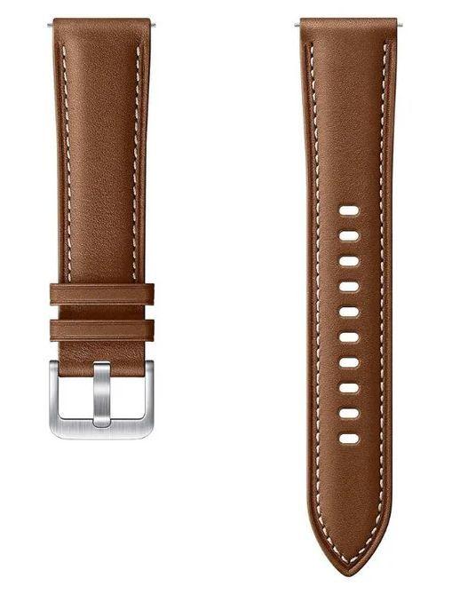 Refurbished Samsung Stitch Leather Band (22mm) - Reebelo Österreich