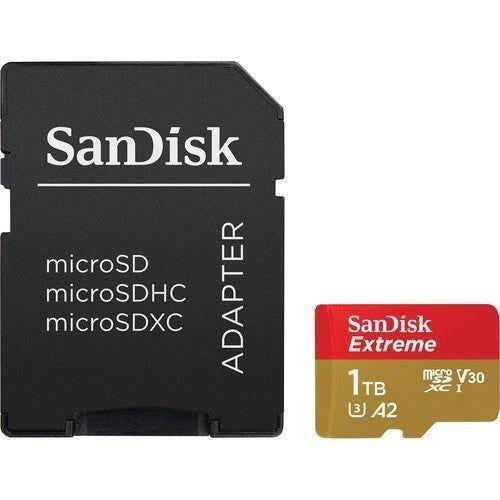 Refurbished SanDisk Extreme microSD UHS-I Card (Up to 160MB/s) with Adapter - Reebelo Österreich