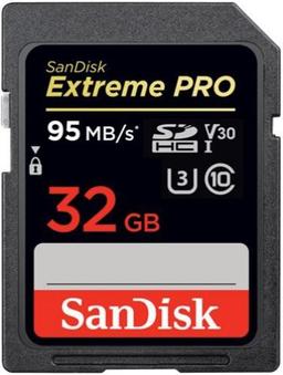 Refurbished SanDisk Extreme PRO SDHC/SDXC UHS-I Memory Card (95MB/s) - Reebelo Österreich