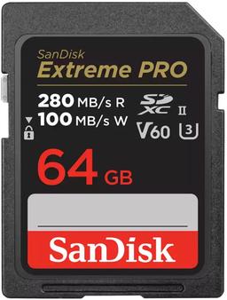 Refurbished SanDisk Extreme PRO SDXC UHS-II Speicherkarte (280MB/s) - Reebelo Österreich