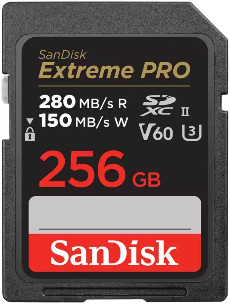 Refurbished SanDisk Extreme PRO SDXC UHS-II Speicherkarte (280MB/s) - Reebelo Österreich