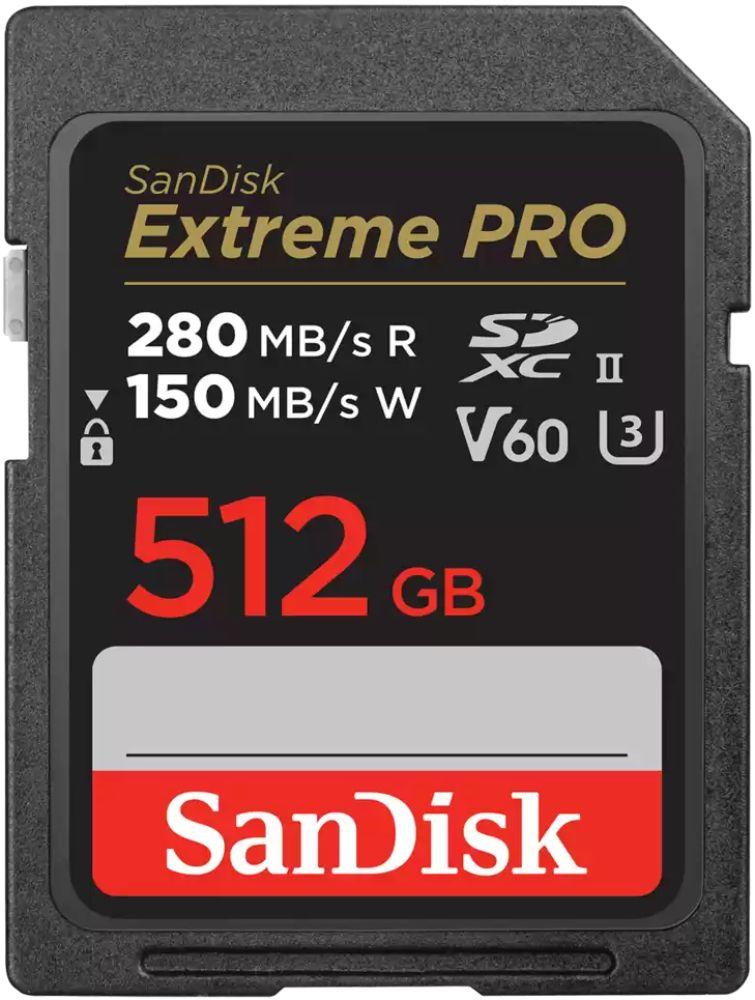 Refurbished SanDisk Extreme PRO SDXC UHS-II Speicherkarte (280MB/s) - Reebelo Österreich