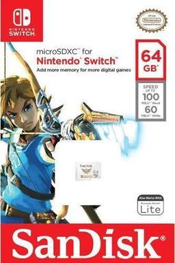 Refurbished SanDisk microSDXC Card for Nintendo Switch - Reebelo Österreich