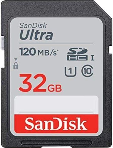 Refurbished Sandisk Ultra SDHC C10 UHS-I Memory Card (120MB/s) - Reebelo Österreich