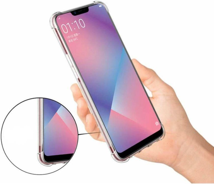 Refurbished Stoßfeste transparente Handyhülle für OPPO A3s - Reebelo Österreich