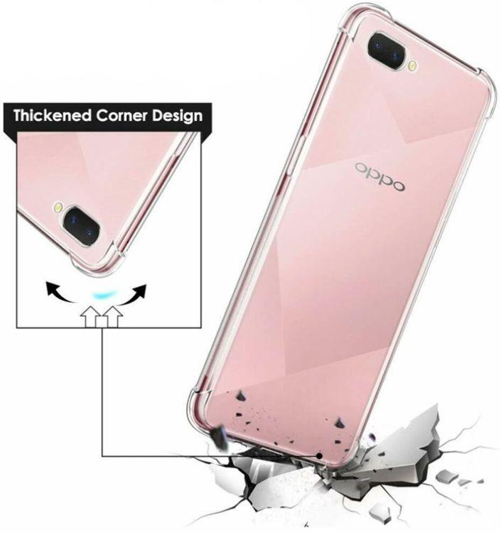 Refurbished Stoßfeste transparente Handyhülle für OPPO A3s - Reebelo Österreich