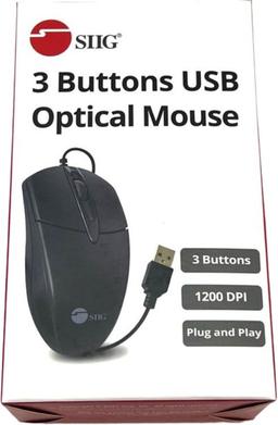Refurbished SIIG 3 Buttons USB Optical Mouse - Reebelo Österreich
