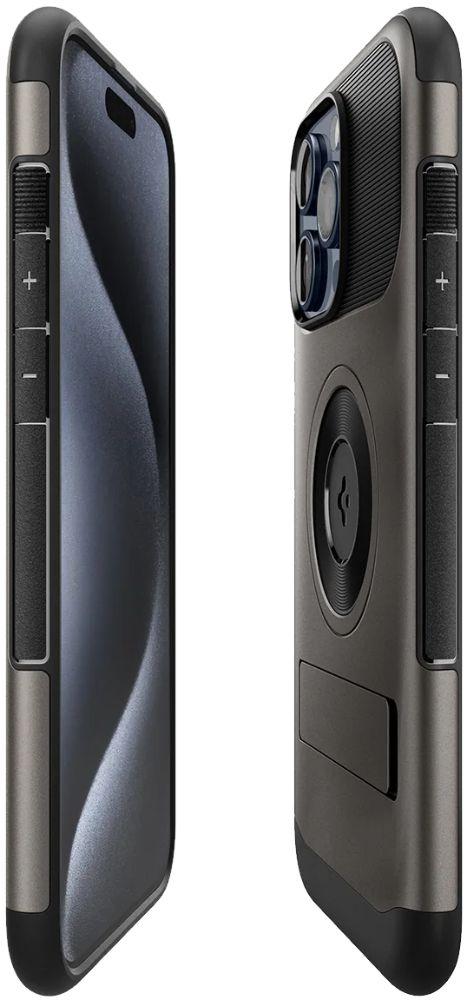 Refurbished Spigen Slim Armor (MagFit) Handyhülle für iPhone 15 Pro - Reebelo Österreich
