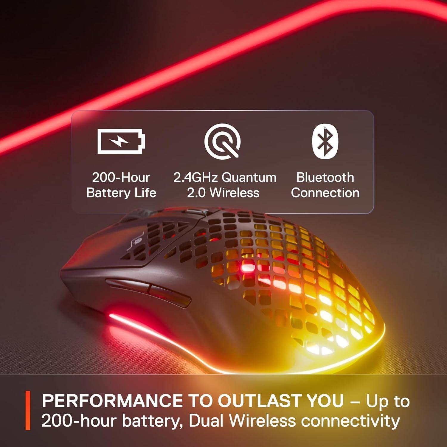 Refurbished SteelSeries Aerox 3 Wireless Gaming Mouse - Reebelo Österreich