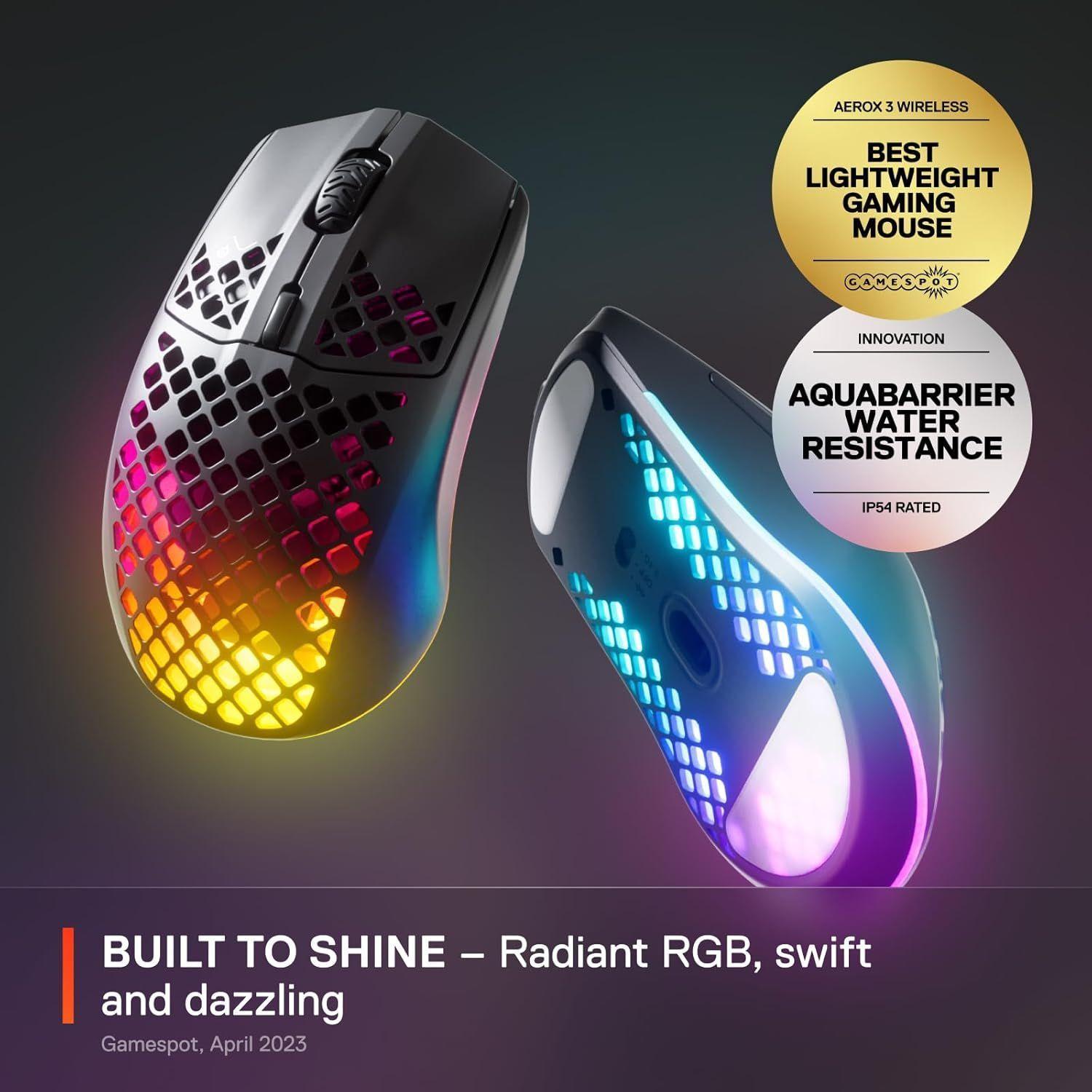 Refurbished SteelSeries Aerox 3 Wireless Gaming Mouse - Reebelo Österreich
