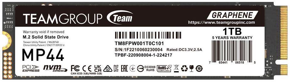 Refurbished Team Group Elite MP44 M.2 PCIe 4.0 SSD - Reebelo Österreich