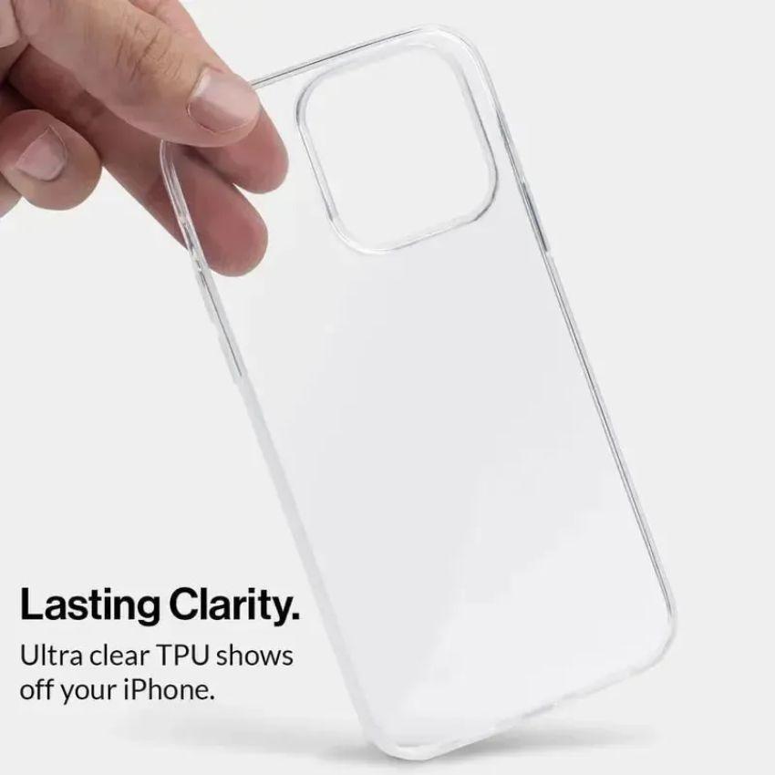 Refurbished TechUp Gemshell Clear Phone Case für iPhone 15 Pro - Reebelo Österreich
