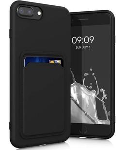 Refurbished TechUp Silikon TPU Hülle mit Kartenfach für iPhone 6P / 7P/ 8P - Reebelo Österreich