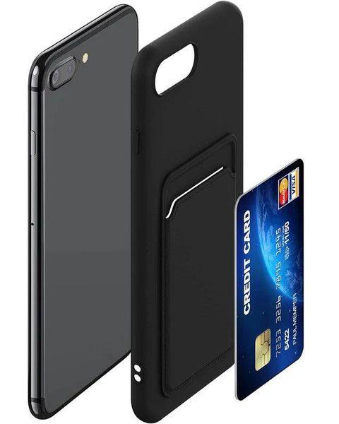 Refurbished TechUp Silikon TPU Hülle mit Kartenfach für iPhone 6P / 7P/ 8P - Reebelo Österreich