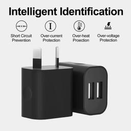 Refurbished That Watch Shop Dual USB Netzteil Wandstecker (NZ / AU) - Reebelo Österreich
