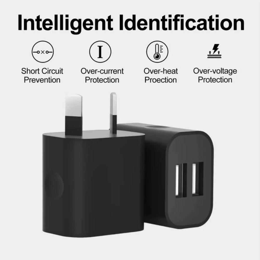 Refurbished That Watch Shop Dual USB Netzteil Wandstecker (NZ / AU) - Reebelo Österreich