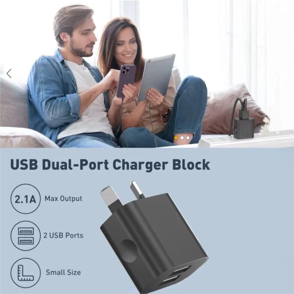 Refurbished That Watch Shop Dual USB Netzteil Wandstecker (NZ / AU) - Reebelo Österreich