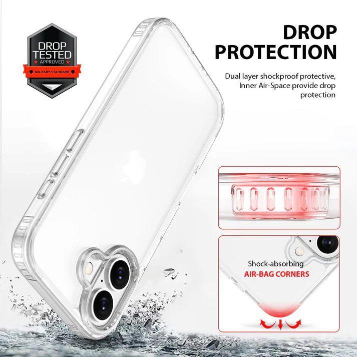 Refurbished Tough On Clear Air Phone Case für iPhone 16 - Reebelo Österreich