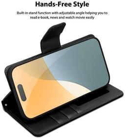 Refurbished Tough On Flip Wallet Leder Handyhülle für iPhone 16 - Reebelo Österreich