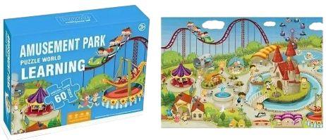 Refurbished Tristar Large Puzzle - Amusement Park Theme (60pcs) - Reebelo Österreich