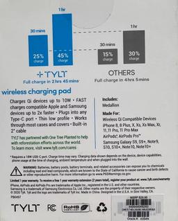 Refurbished TYLT Medallion Portable Wireless Charging Pad - Reebelo Österreich