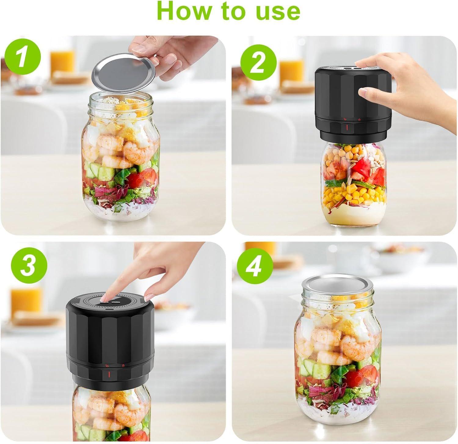 Refurbished Unerver M11 Electric Mason Jar Vacuum Sealer - Reebelo Österreich