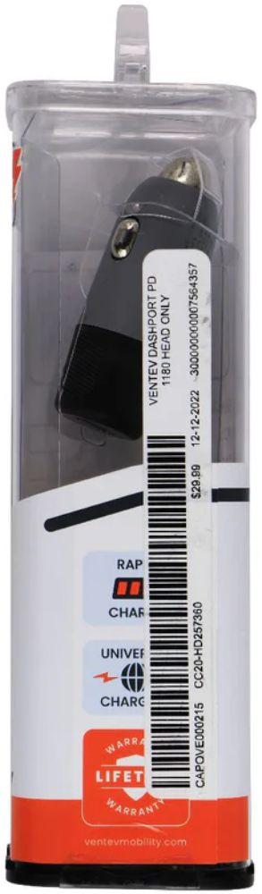 Refurbished Ventev 20W DashPort R1240 USB C Autoladegerät - Reebelo Österreich