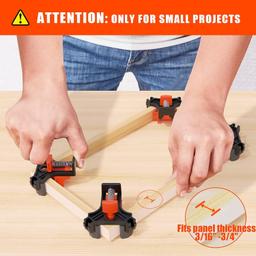 Refurbished Wetols Corner Clamp for Woodworking (4Pieces) - Reebelo Österreich