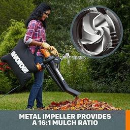 Refurbished Worx WG505 Trivac 12 Amp 3-in-1 Leaf Blower - Reebelo Österreich