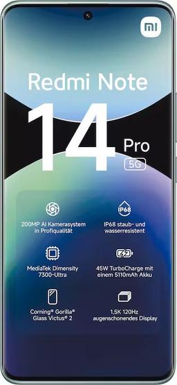 Refurbished Xiaomi Redmi Note 14 Pro 5G - Reebelo Österreich