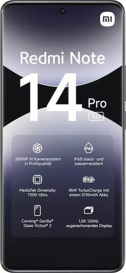 Refurbished Xiaomi Redmi Note 14 Pro 5G - Reebelo Österreich