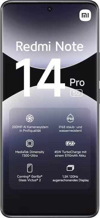 Refurbished Xiaomi Redmi Note 14 Pro 5G - Reebelo Österreich
