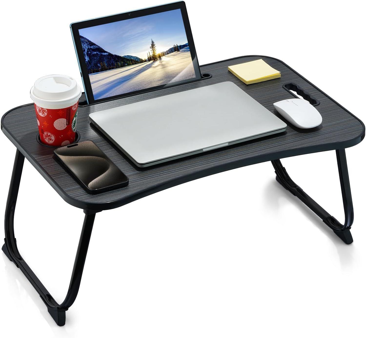 Refurbished Zeaptac Laptop Bed Desk Foldable Lap Table - Reebelo Österreich