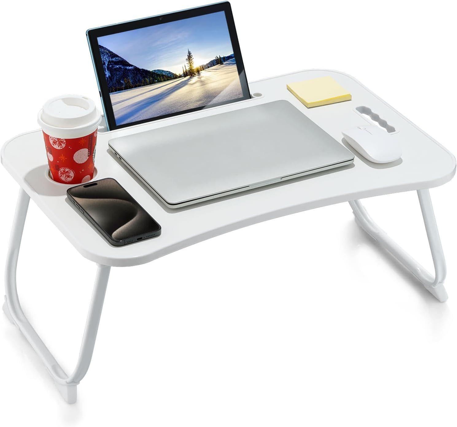 Refurbished Zeaptac Laptop Bed Desk Foldable Lap Table - Reebelo Österreich