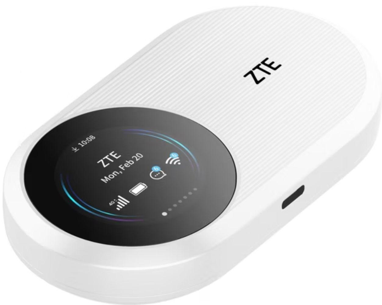 Refurbished ZTE U10S Pro Weiß 4G+LTE Mobile Wi-Fi 6 - Reebelo Österreich