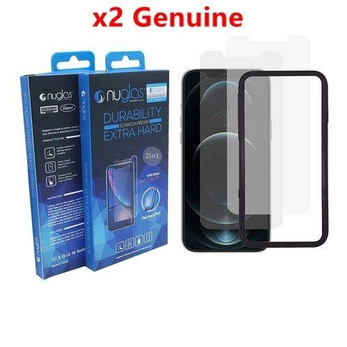 Refurbished Nuglas 2x Displayschutzfolie aus gehärtetem Glas für IPhone 13 Mini mit Anbringungshilfe - Reebelo Österreich