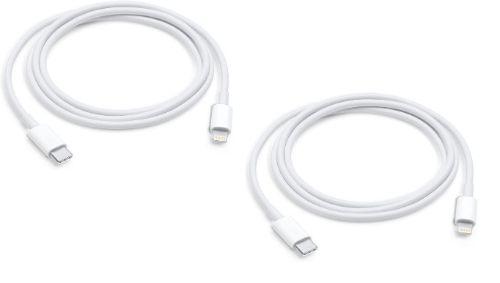 Refurbished Apple Lightning auf USB-C Kabel 1 m (2er-Pack) - Reebelo Österreich