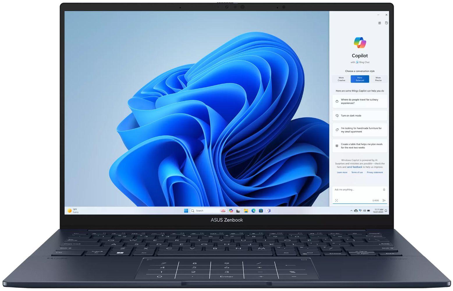 Refurbished ASUS Zenbook 14 OLED UX3405CA Copilot+ PC Laptop 14" - Reebelo Österreich
