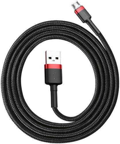 Refurbished Baseus Phone Cable Cafule Fast Charging USB to Micro USB 1.5A (2M) - Reebelo Österreich