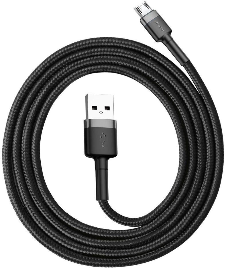 Refurbished Baseus Phone Cable Cafule Fast Charging USB to Micro USB 1.5A (2M) - Reebelo Österreich