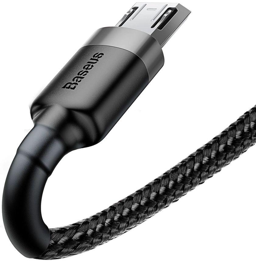 Refurbished Baseus Phone Cable Cafule Fast Charging USB to Micro USB 1.5A (2M) - Reebelo Österreich