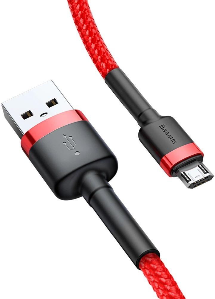Refurbished Baseus Phone Cable Cafule Fast Charging USB to Micro USB 1.5A (2M) - Reebelo Österreich