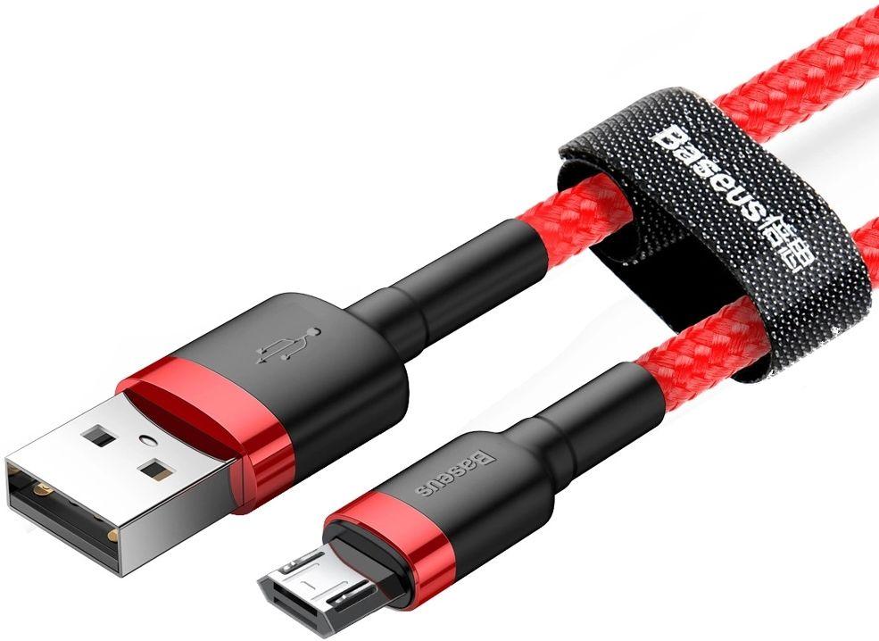 Refurbished Baseus Phone Cable Cafule Fast Charging USB to Micro USB 1.5A (2M) - Reebelo Österreich