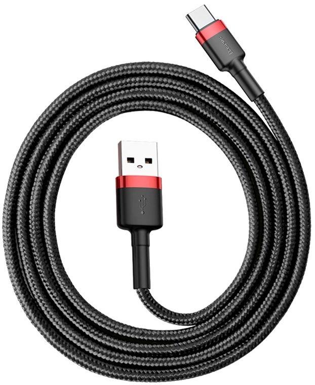 Refurbished Baseus Phone Cable Cafule Fast Charging USB to Type-C USB 2A (2M) - Reebelo Österreich