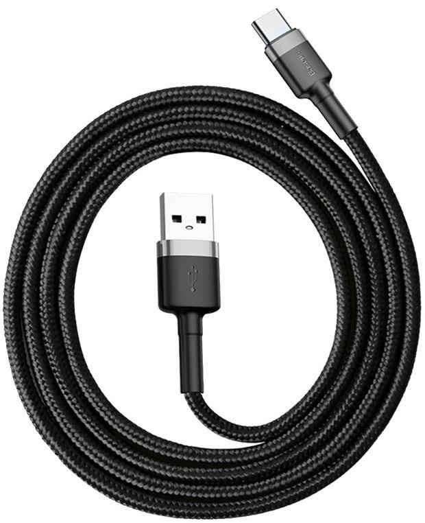 Refurbished Baseus Phone Cable Cafule Fast Charging USB to Type-C USB 2A (2M) - Reebelo Österreich