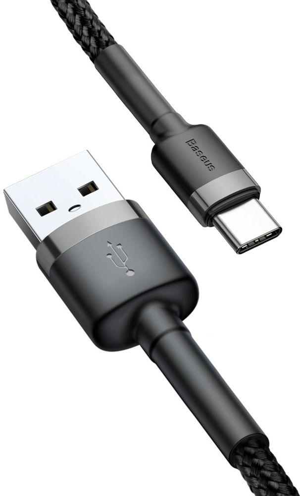 Refurbished Baseus Phone Cable Cafule Fast Charging USB to Type-C USB 2A (2M) - Reebelo Österreich