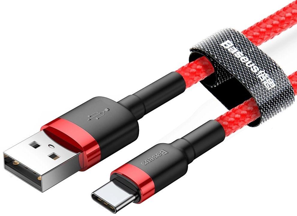 Refurbished Baseus Phone Cable Cafule Fast Charging USB to Type-C USB 2A (2M) - Reebelo Österreich