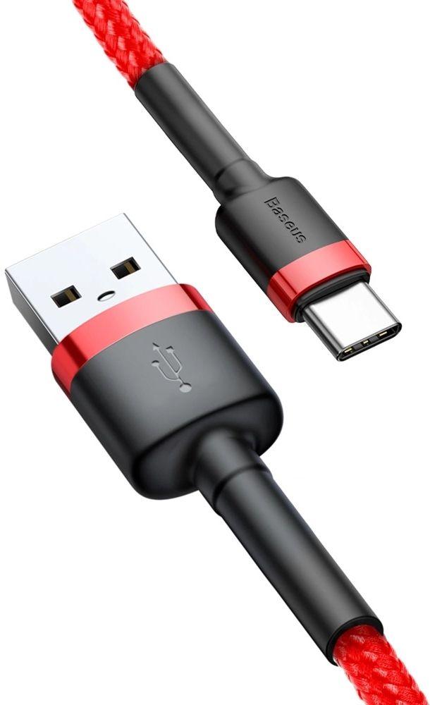Refurbished Baseus Phone Cable Cafule Fast Charging USB to Type-C USB 2A (2M) - Reebelo Österreich