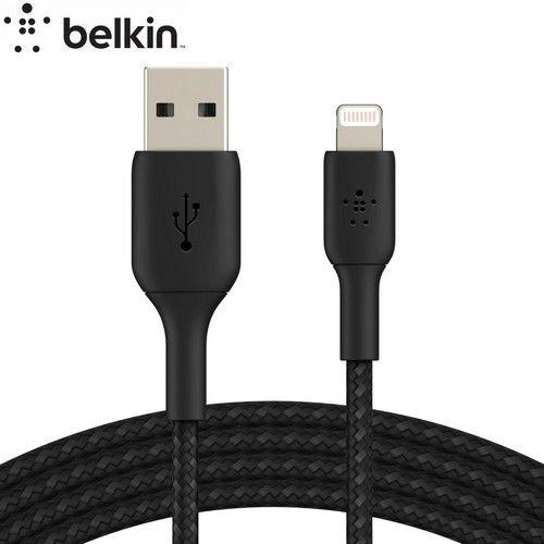 Refurbished Belkin BOOST CHARGE IOS to USB-A Cable For iPhone & iPad 1M - Black CAA001bt1MBK - Reebelo Österreich